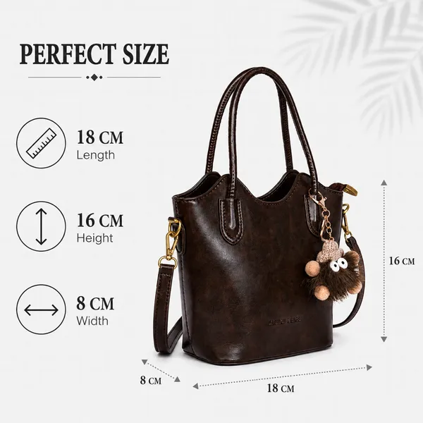 Coffee_Premium_Faux_Leather_Bucket_Sling_Bag_Bucket_Handbag_For_Women