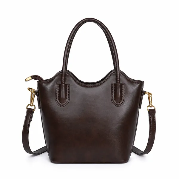 Coffee_Premium_Faux_Leather_Bucket_Sling_Bag_Bucket_Handbag_For_Women