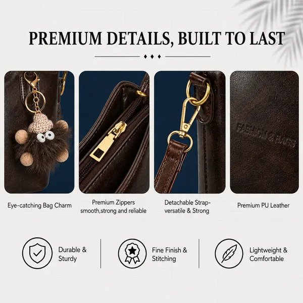 Coffee_Premium_Faux_Leather_Bucket_Sling_Bag_Bucket_Handbag_For_Women