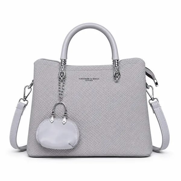 Grey_Small_Satchel_Bag_3_Compartment_Sling_Strap_Structured_Small_For_Women