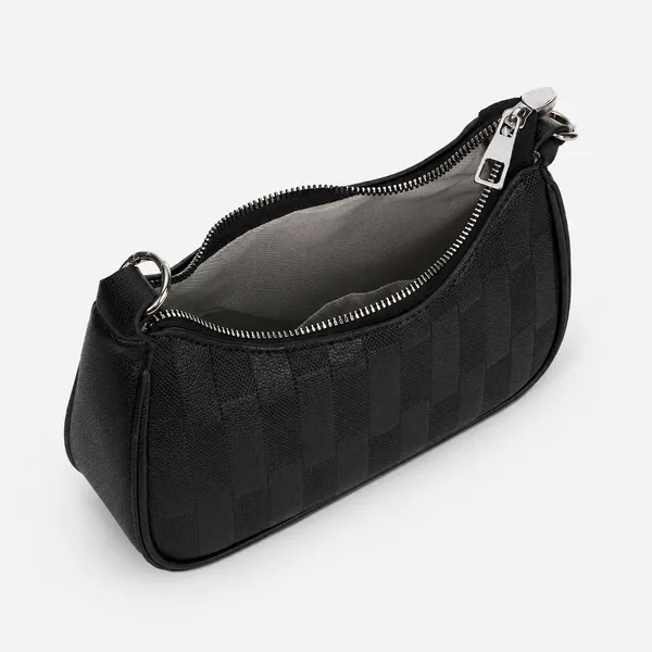 Black_Celeste_Mini_Hobo_Bag_Elegant_Faux_Leather_Shoulder_Handbag_For_Women