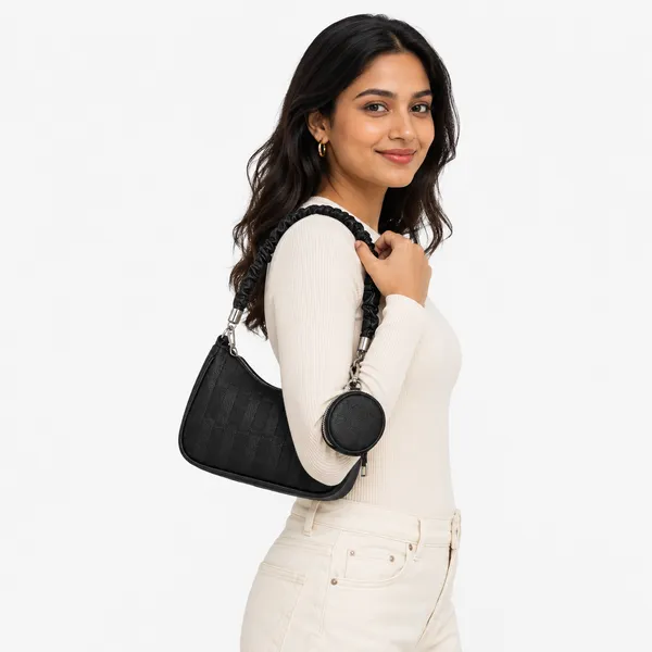 Black_Celeste_Mini_Hobo_Bag_Elegant_Faux_Leather_Shoulder_Handbag_For_Women
