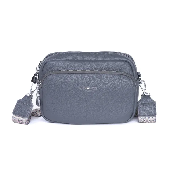 Grey_Luxevibe_Sling_Bag_Premium_Faux_Leather_Crossbody_Detachable_For_Women