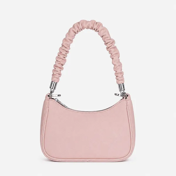 Pink_Celeste_Mini_Hobo_Bag_Elegant_Faux_Leather_Shoulder_Handbag_For_Women