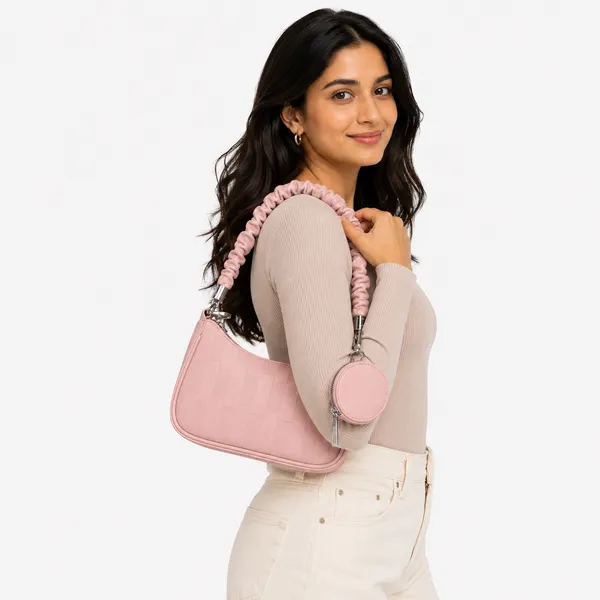 Pink_Celeste_Mini_Hobo_Bag_Elegant_Faux_Leather_Shoulder_Handbag_For_Women