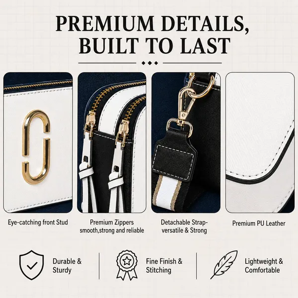 White_Pu_Leather_Sling_Bag_Stylish_Crossbody_Bag_2_For_Women