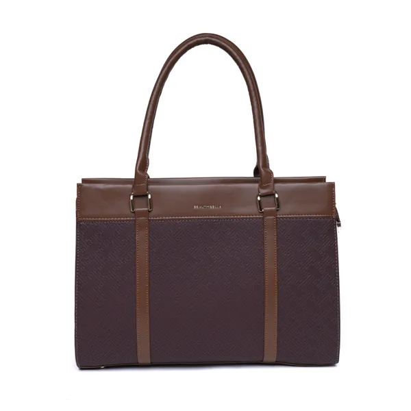 Brown_Beauty_Bella_Siena_Structured_Tote_Bag_Office_Handbag_For_Women