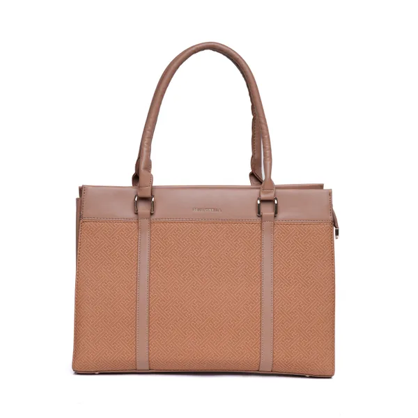 Camel_Beauty_Bella_Siena_Structured_Tote_Bag_Office_Handbag_For_Women