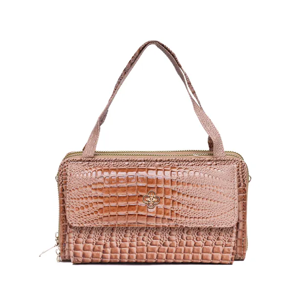Khaki_Crococharm_Pu_Leather_Mini_Sling_Bag_Mini_Crossbody_Dual_For_Women