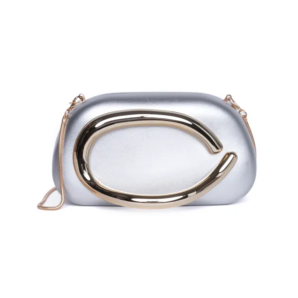 Silver_Clutch_Glossy_Series_Faux_Leather_Clutch_For_Women