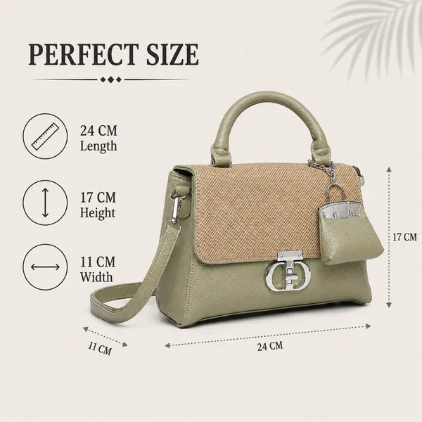 Green_Ophelia_Satchel_Bag_Mall_Sized_Handbag_Sling_Strap_Bag_For_Women