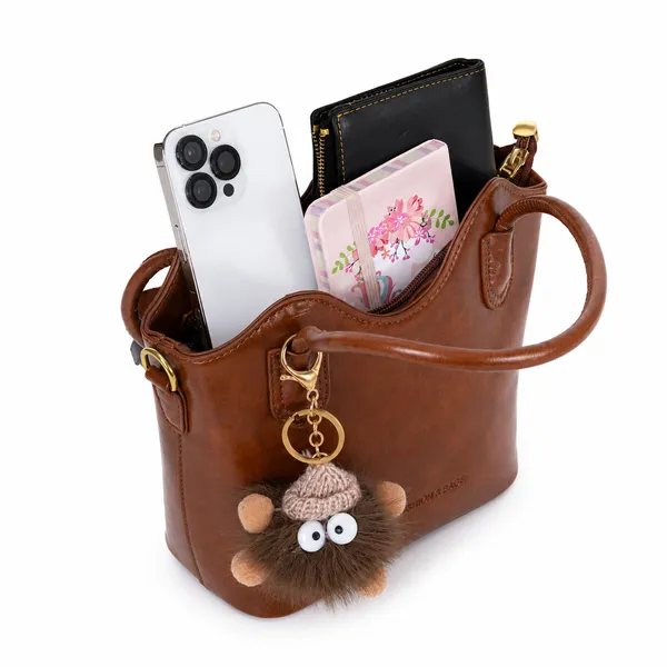 Brown_Premium_Faux_Leather_Bucket_Sling_Bag_Bucket_Handbag_For_Women
