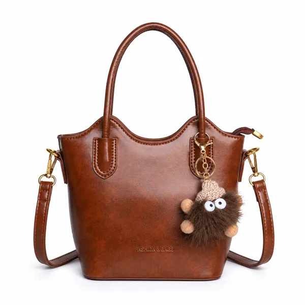 Brown_Premium_Faux_Leather_Bucket_Sling_Bag_Bucket_Handbag_For_Women
