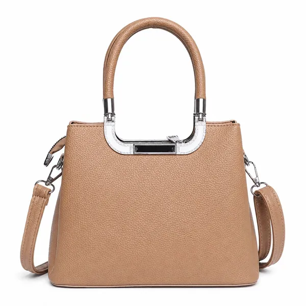 SANTORINI_Élysée_Textured_Small_Satchel_Bag