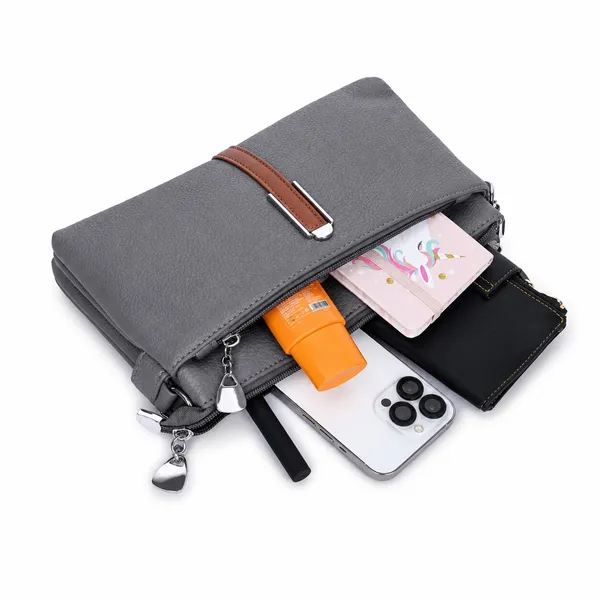 Grey_Tri_Section_Sling_Bag_1_Main_Compartment_3_For_Women