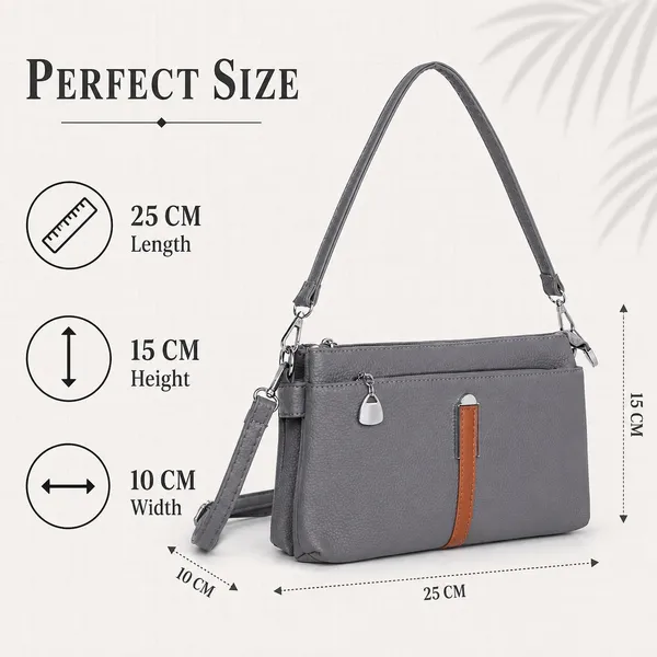 Grey_Tri_Section_Sling_Bag_1_Main_Compartment_3_For_Women