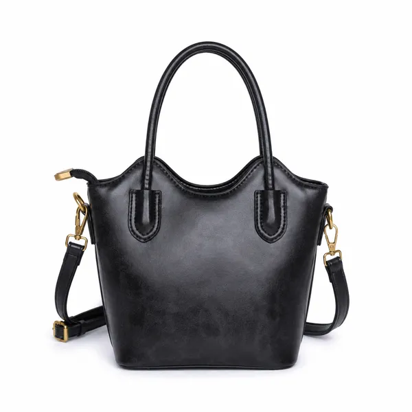 Black_Premium_Faux_Leather_Bucket_Sling_Bag_Bucket_Handbag_For_Women