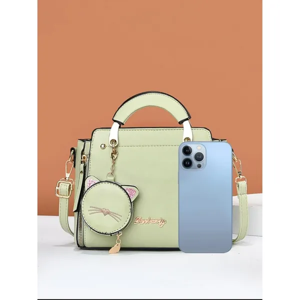 Green_Small_Satchel_Bag_Fancy_Satchel_Mall_Size_For_Women