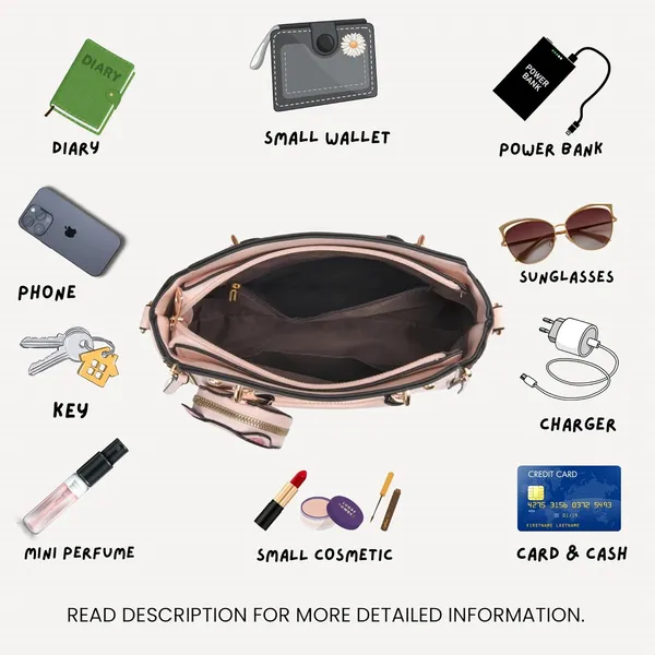 Pink_Small_Satchel_Bag_Fancy_Satchel_Mall_Size_For_Women