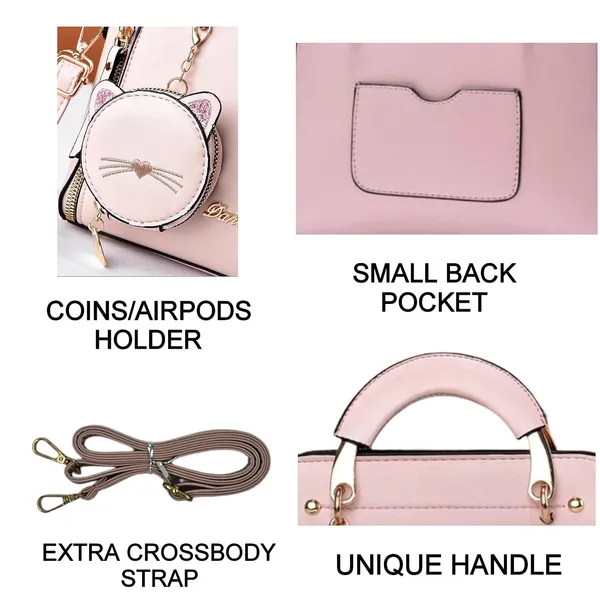 Pink_Small_Satchel_Bag_Fancy_Satchel_Mall_Size_For_Women