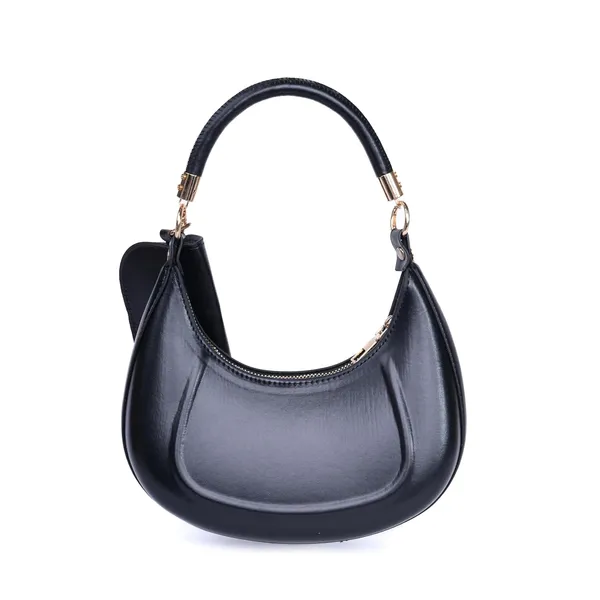 Black_Verona_Chic_Hobo_Bag_Imported_Faux_Leather_Dual_Detachable_Straps_For_Women