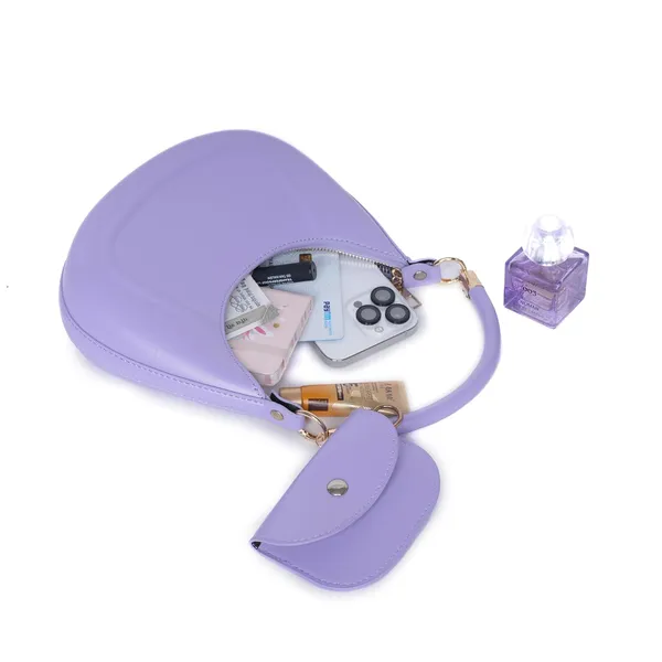 Lilac_Verona_Chic_Hobo_Bag_Imported_Faux_Leather_Dual_Detachable_Straps_For_Women