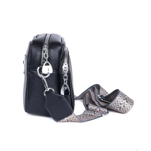 Black_Luxevibe_Sling_Bag_Premium_Faux_Leather_Crossbody_Detachable_For_Women