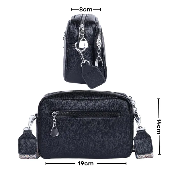 Black_Luxevibe_Sling_Bag_Premium_Faux_Leather_Crossbody_Detachable_For_Women