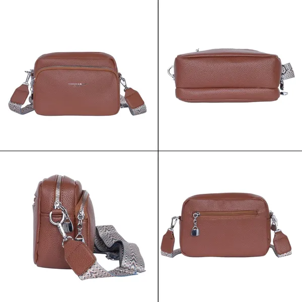 Brown_Luxevibe_Sling_Bag_Premium_Faux_Leather_Crossbody_Detachable_For_Women