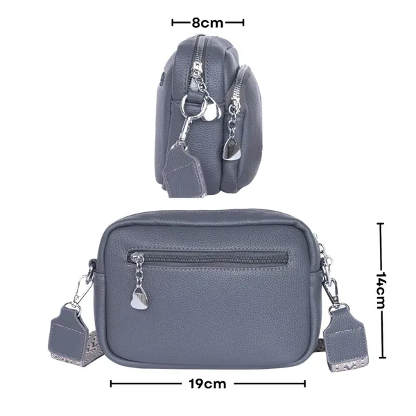 Grey_Luxevibe_Sling_Bag_Premium_Faux_Leather_Crossbody_Detachable_For_Women