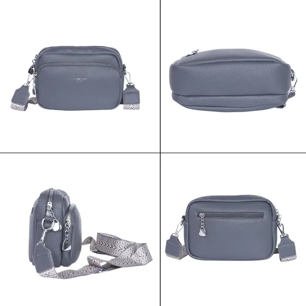 Grey_Luxevibe_Sling_Bag_Premium_Faux_Leather_Crossbody_Detachable_For_Women