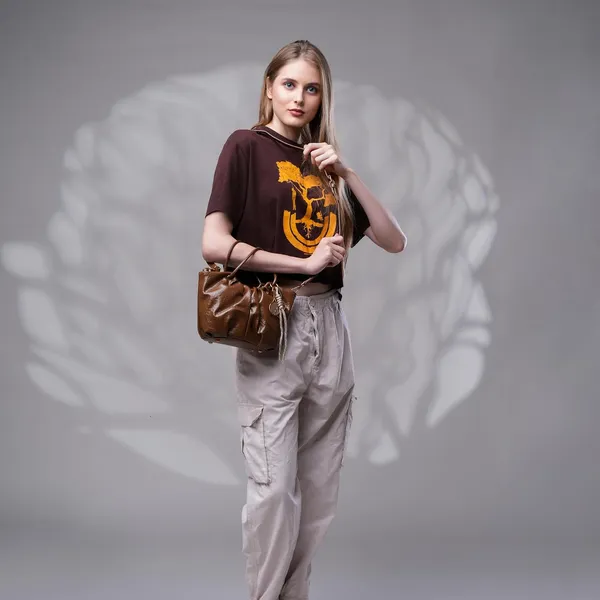 Brown_Mini_Bucket_Bag_Adjustable_Sling_Bag_Charm_Faux_Leather_For_Women
