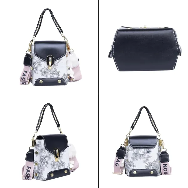 Black_Paisley_Mini_Luxe_Sling_Bag_Premium_Faux_Leather_2_For_Women