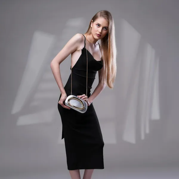 Silver_Clutch_Glossy_Series_Faux_Leather_Clutch_For_Women