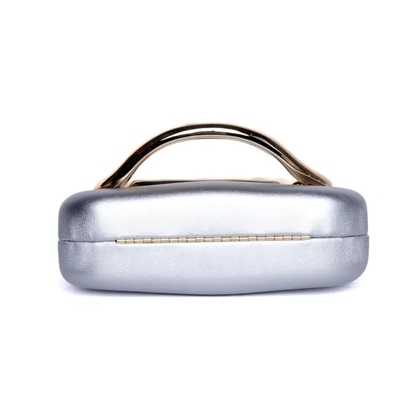 Silver_Clutch_Glossy_Series_Faux_Leather_Clutch_For_Women