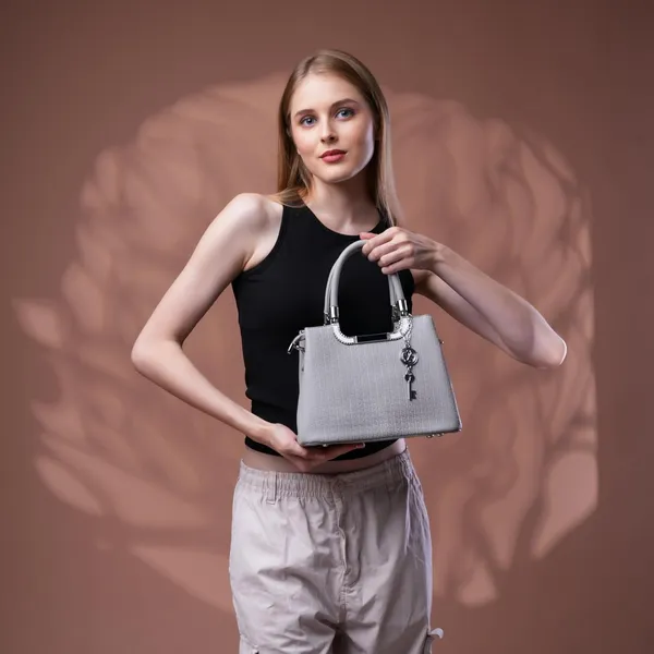 SANTORINI_Élysée_Textured_Small_Satchel_Bag