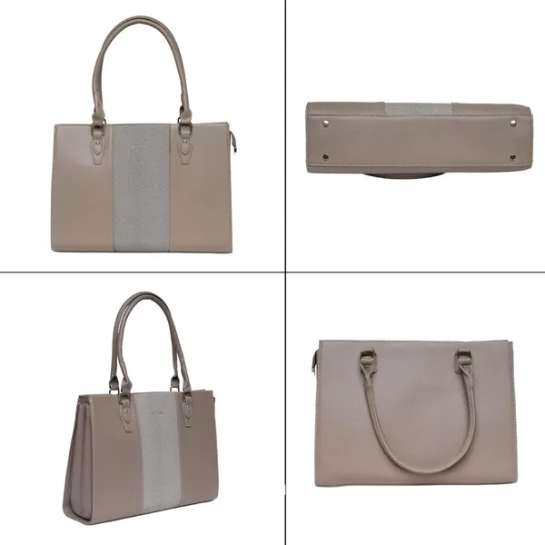 Khaki_Beauty_Bella_Structured_Tote_Bag_Office_Handbag_Dual_For_Women
