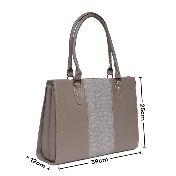 Khaki_Beauty_Bella_Structured_Tote_Bag_Office_Handbag_Dual_For_Women