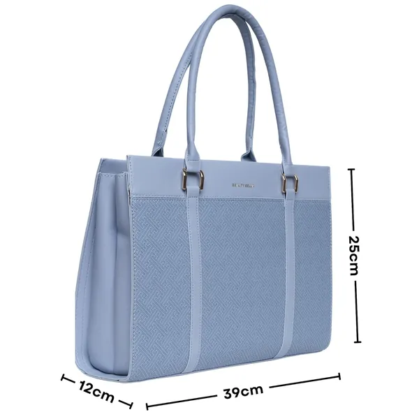 Blue_Beauty_Bella_Siena_Structured_Tote_Bag_Office_Handbag_For_Women