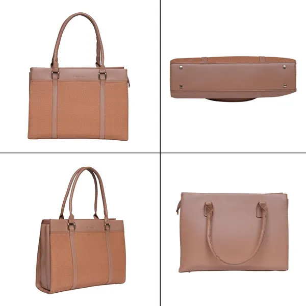 Camel_Beauty_Bella_Siena_Structured_Tote_Bag_Office_Handbag_For_Women