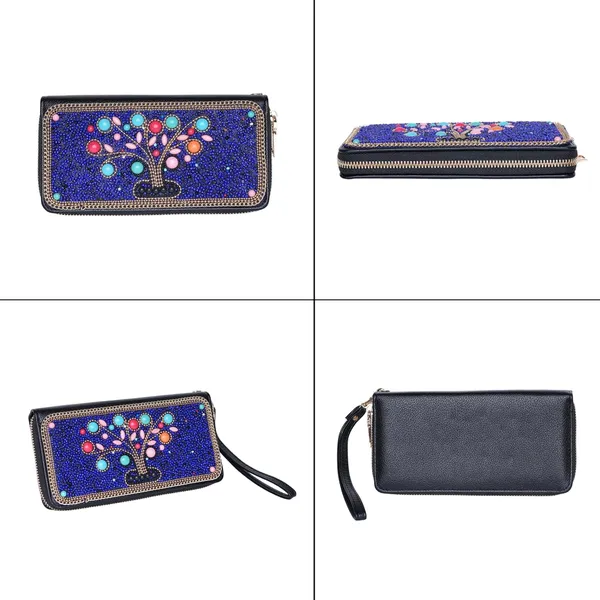 Multicolor_Ethnobead_Luxe_Wallet_Clutch_Wallet_3_Compartments_Card_Slots_Wrist_For_Women