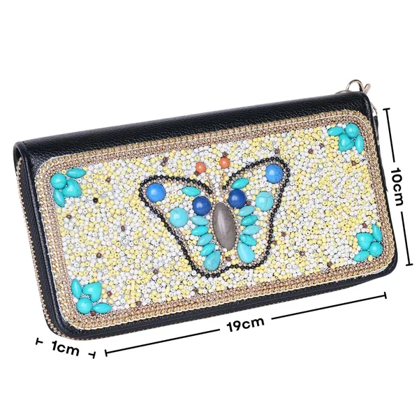 Multicolor_Ethnobead_Luxe_Wallet_Clutch_Wallet_3_Compartments_Card_Slots_Wrist_For_Women
