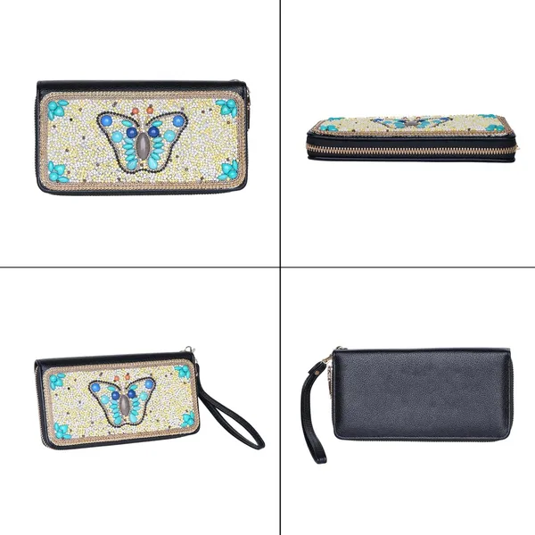 Multicolor_Ethnobead_Luxe_Wallet_Clutch_Wallet_3_Compartments_Card_Slots_Wrist_For_Women