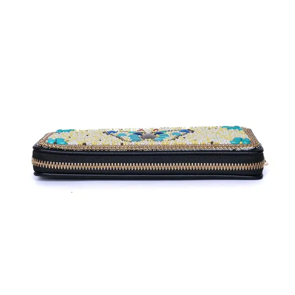 Multicolor_Ethnobead_Luxe_Wallet_Clutch_Wallet_3_Compartments_Card_Slots_Wrist_For_Women