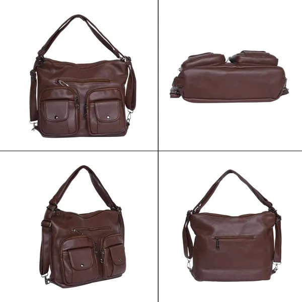 Brown_Handbag_2_1_Convertible_Shoulder_Bag_Backpack_Pocket_For_Women