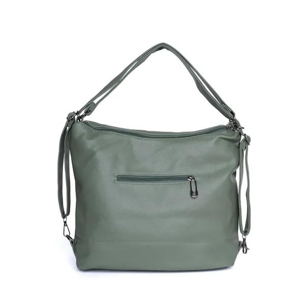 Green_Handbag_2_1_Convertible_Shoulder_Bag_Backpack_Pocket_For_Women