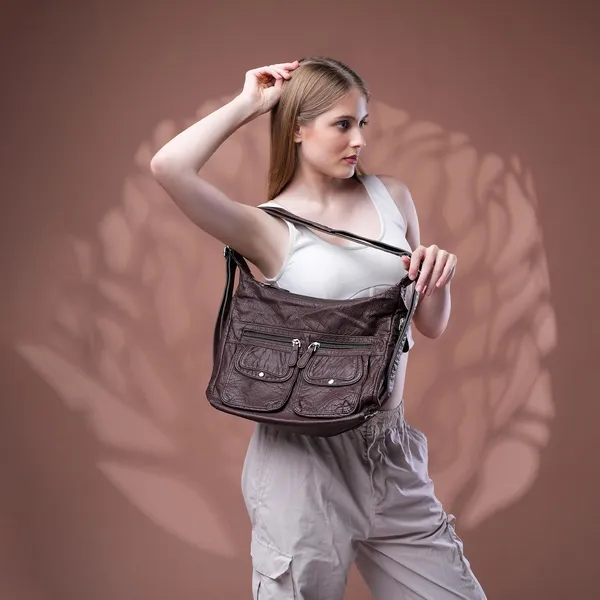 Brown_Dualmode_Handbag_2_1_Convertible_Shoulder_Bag_Backpack_For_Women