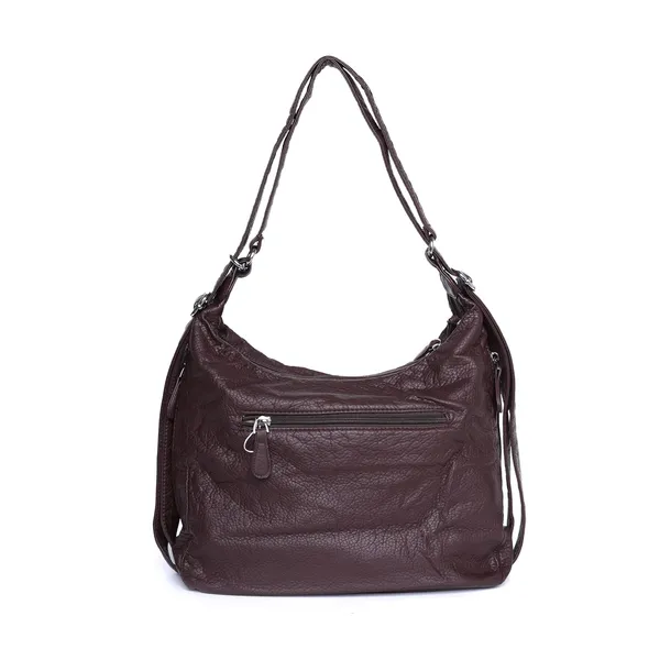 Brown_Dualmode_Handbag_2_1_Convertible_Shoulder_Bag_Backpack_For_Women