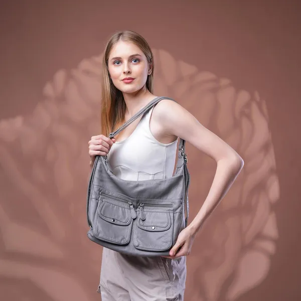 Grey_Dualmode_Handbag_2_1_Convertible_Shoulder_Bag_Backpack_For_Women