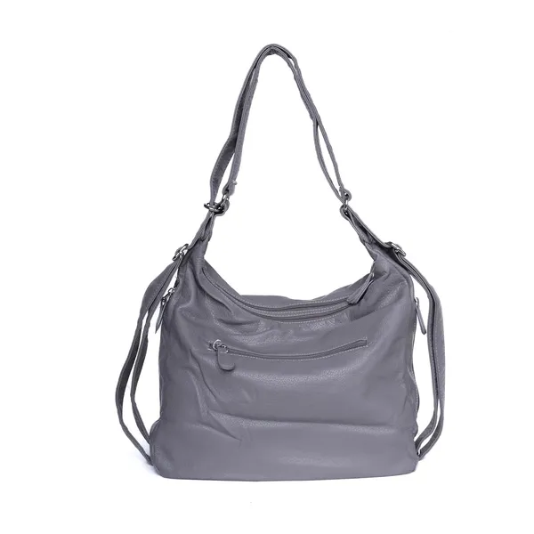 Grey_Dualmode_Handbag_2_1_Convertible_Shoulder_Bag_Backpack_For_Women